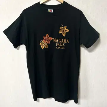 FRUIT OF THE LOOM 티셔츠 사이즈 M 자수 캐나다