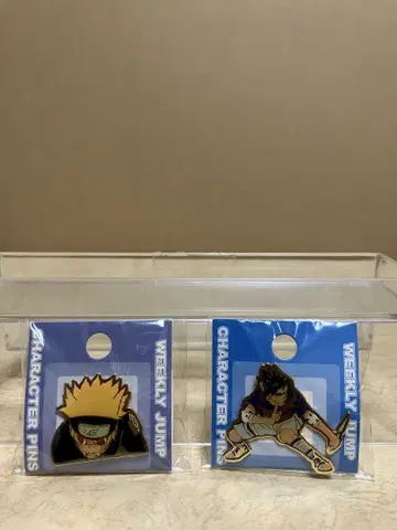 NARUTO 나루토 & 사스케 핀즈 핀 배지