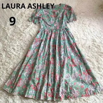 LAURA ASHLEY 꽃무늬 플리츠 원피스 빈티지 사이즈 9