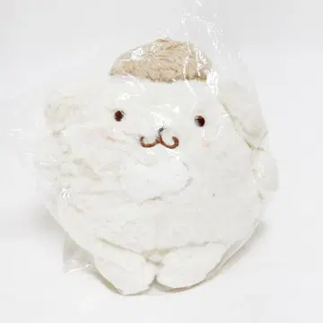 산리오 폼폼푸딩 몽글몽글 화이트 봉제 인형 S 사이즈