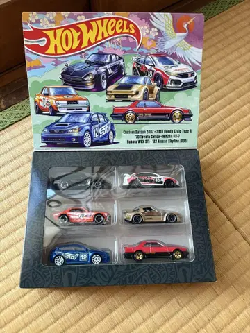 Hot Wheels 6대 세트 미니카