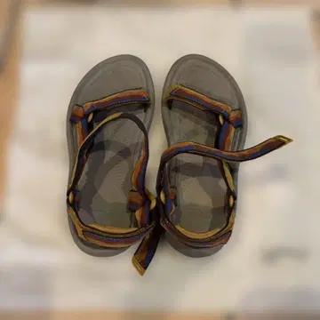 Teva 아웃도어 샌들 그레이/멀티 컬러 24cm