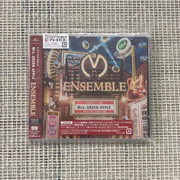 Mrs.GREEN APPLE ENSEMBLE 초회 한정판 CD&1