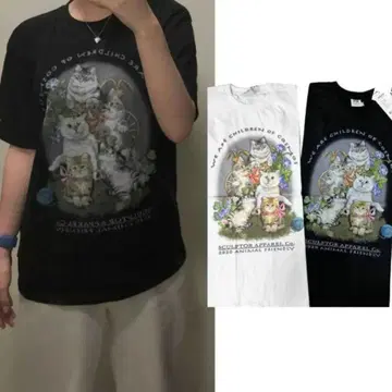 SCULPTOR KITTEN FRIENDS T-SHIRTS
