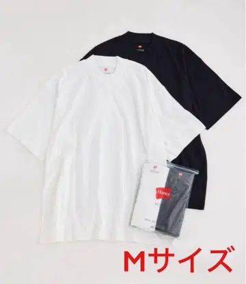 Hanes for BIOTOP / MOCK NECK T-SHIRTS 2P