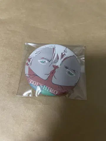 BLEACH WORLD 매트 캔뱃지 히츠가야 토시로