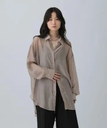 [새상품급] 시어 셔츠 튜닉 LEPSIM