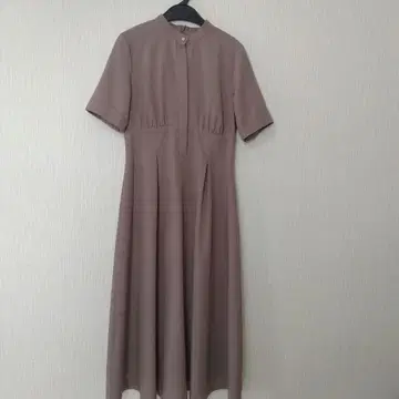 내추럴 베이직 반팔 원피스