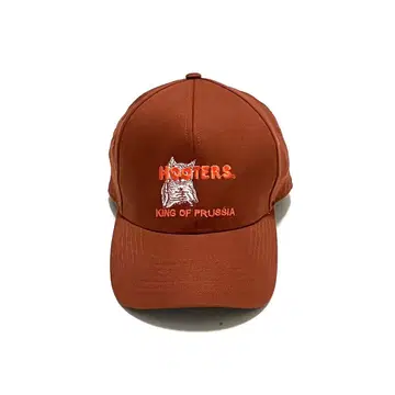 후터스 Hooters 스태프 지급품 야구 캡 모자 브라운