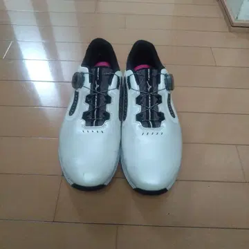 신기 편한 Mizuno 골프화 화이트