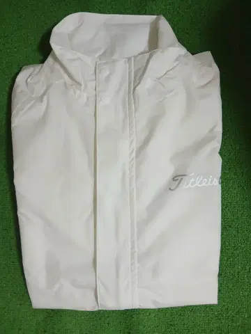 Titleist 레인웨어 세트 화이트 블랙