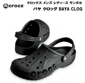 crocs BAYA CLOG 블랙 클로그 샌들