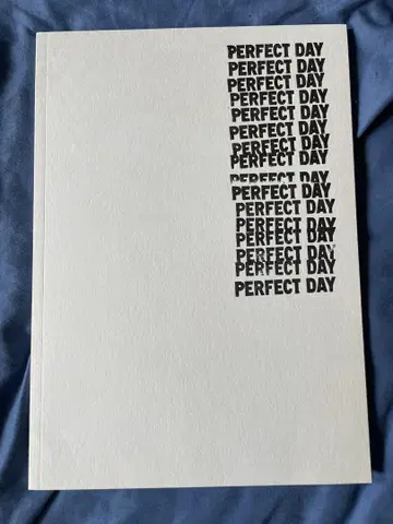 PERFECT DAYS 퍼펙트 데이즈 팜플렛