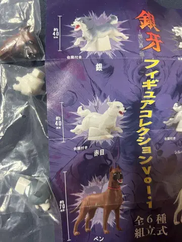 은아 흐르는 별 은 피규어 컬렉션 VOL1 은, 벤, 아카메 컬러 3종