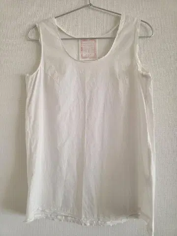 BEARDSLEY 셔츠 탱크탑 화이트