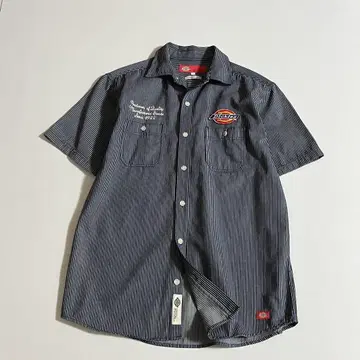 Dickies 디키즈 히코리 셔츠 L