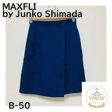 미사용급 Junko Shimada 여성용 골프 팬츠 큐롯 네이비