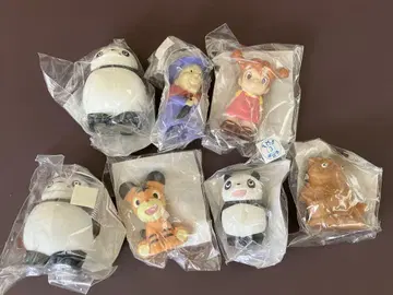 지브리 소프트 비닐 손가락 인형 세트 팬더 코팬더