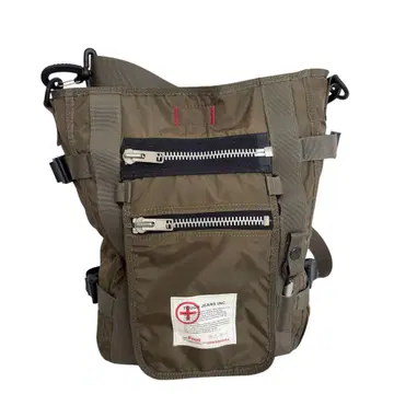 TOUGH JEANS INC. 숄더백 그린 밀리터리 SAC
