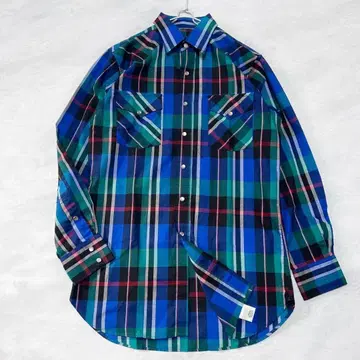 펜들턴 하이 웨스턴 체크 셔츠 90s 미국제