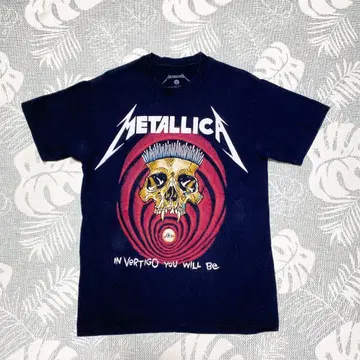 METALLICA/메탈리카 양면 프린트 티셔츠 S
