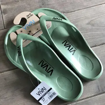VIVA 비바 아일랜드 샌들 비치 샌들 카키 27cm