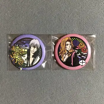 BLEACH 이치마루 긴 마츠모토 란기쿠 화지 캔뱃지 세트