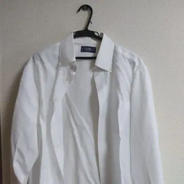 Maker's Shirt 가마쿠라 화이트 버튼다운 셔츠 43-87