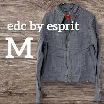 새상품급 단품 edc by esprit [M] 그레이 자켓 포켓 부착