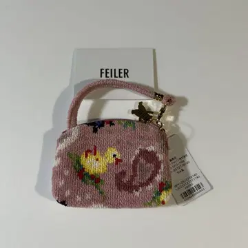 FEILER 하이디 페이즐리 치카자와 레이스 가게 콜라보 사이드 파우치