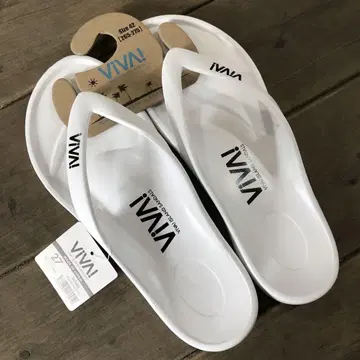 VIVA! 비바 아일랜드 비치 샌들 화이트 27cm