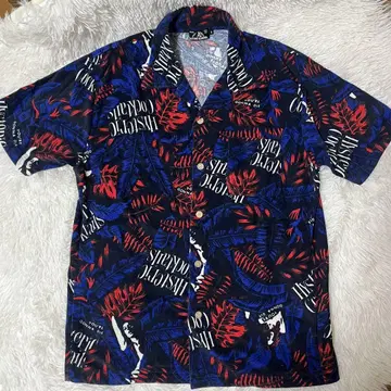 레어 HYSTERIC GLAMOUR 알로하 셔츠 올 패턴 반팔