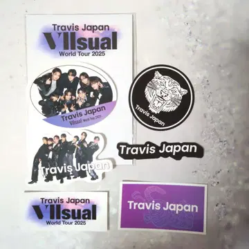Travis Japan 로고*World Tour VIIsual* 스티커