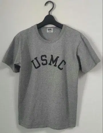 페로우즈 USMC 프린트 반팔 티셔츠 / M 그레이