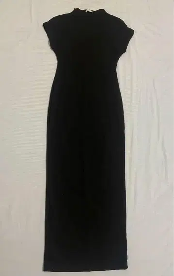 익명 배송 ZARA 롱 기장 타이트 원피스 블랙