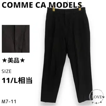 새상품급 COMME CA MODELS 팬츠 슬랙스 무지 폴리에 m1
