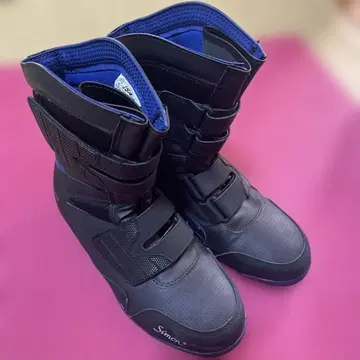 시몬 안전화  S038 블루 26.5cm EEE 고소 작업 매직