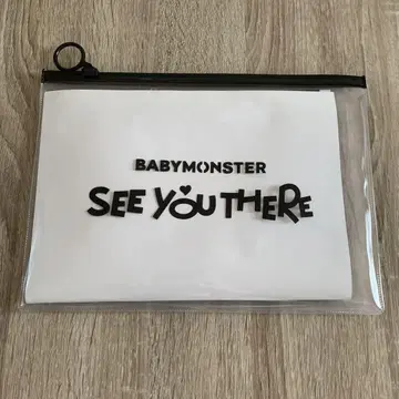 [SEEYOUTHERE] BABYMONSTER SLOGAN TOWEL