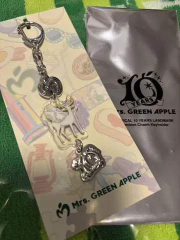 Mrs. GREEN APPLE 팝업 랜덤 참 키링