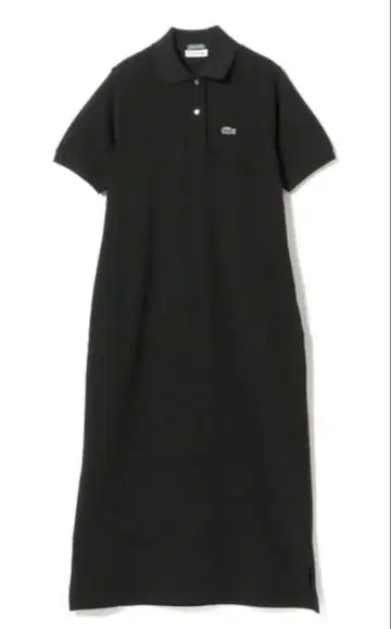 Lacoste 블랙 폴로 셔츠 원피스 36