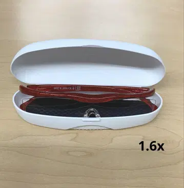 미사용 새상품 하즈키 루페 컴팩트 1.6x 루비