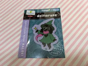 랠러세이 deltarune GIGO 아크릴 클립 배지