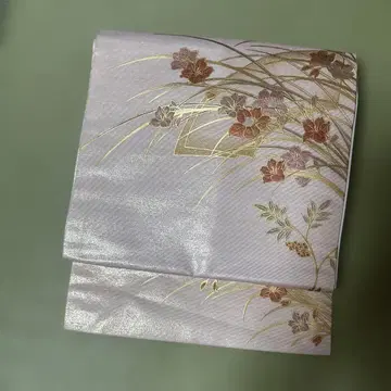 나고야 오비 초화 간편 장착 쓰쿠리 오비