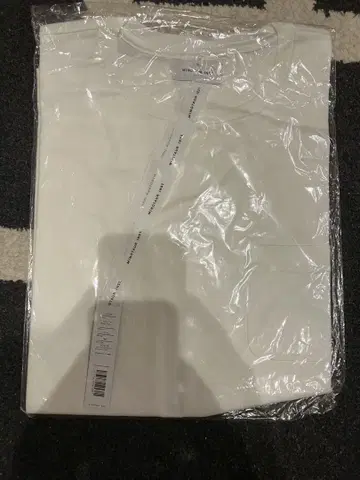 MINOTAUR Extra Fine pocket crew 화이트 T셔츠