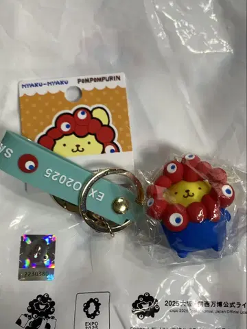 산리오 폼폼푸딩 먑쿠먑쿠 코스프레 입체 키링 만박 한정