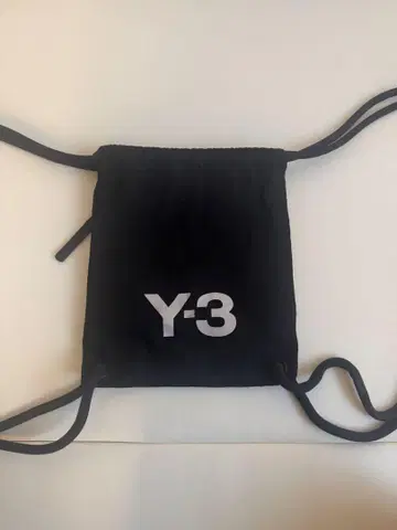 Y-3 블랙 미니 짐 백