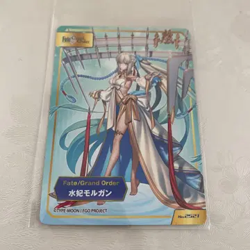fate FGO 애니메이트 TYPE-MOON 카드 페어 물의 왕비 모르간
