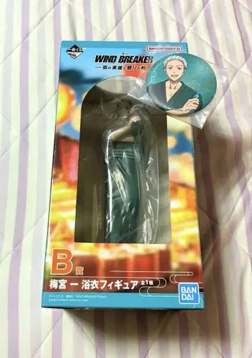제일복권 WIND BREAKER B상 우메미야 하지메 피규어 H상 캔뱃지
