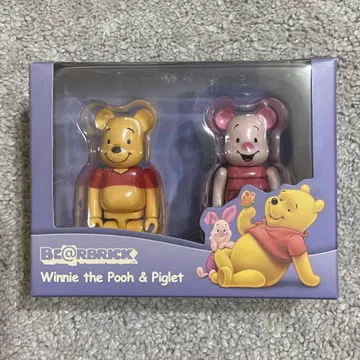 BE@RBRICK 디즈니 곰돌이 푸 & 피글렛 2체 세트