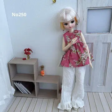 리카짱 의류 4점 세트 리버티 원단 No250